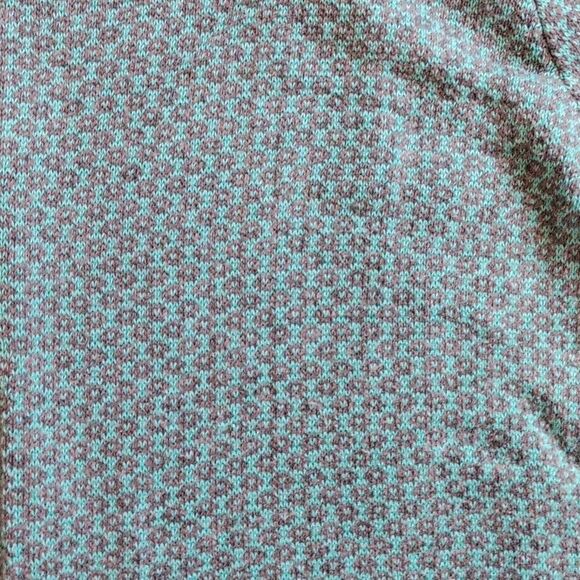 Forever 21 Sweater Medium Blue Green Teal Gray Spring Easter - Picture 2 of 4